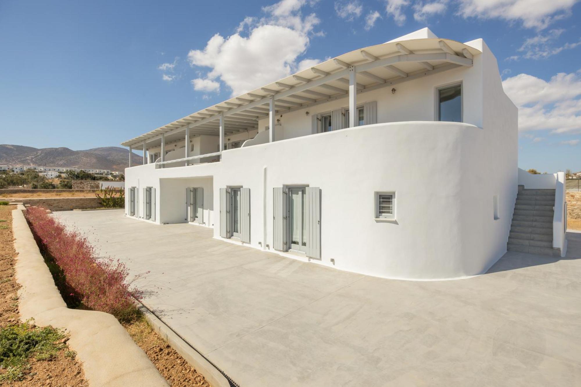 Paros Melodia Apartments Логарас Экстерьер фото