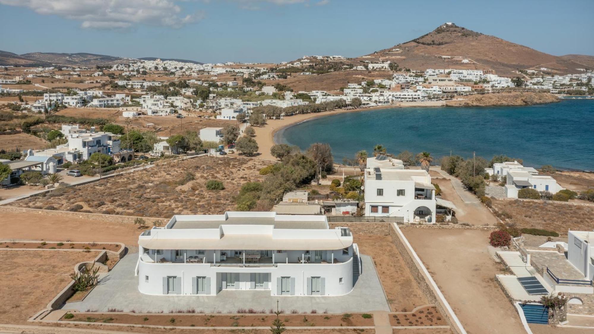 Paros Melodia Apartments Логарас Экстерьер фото