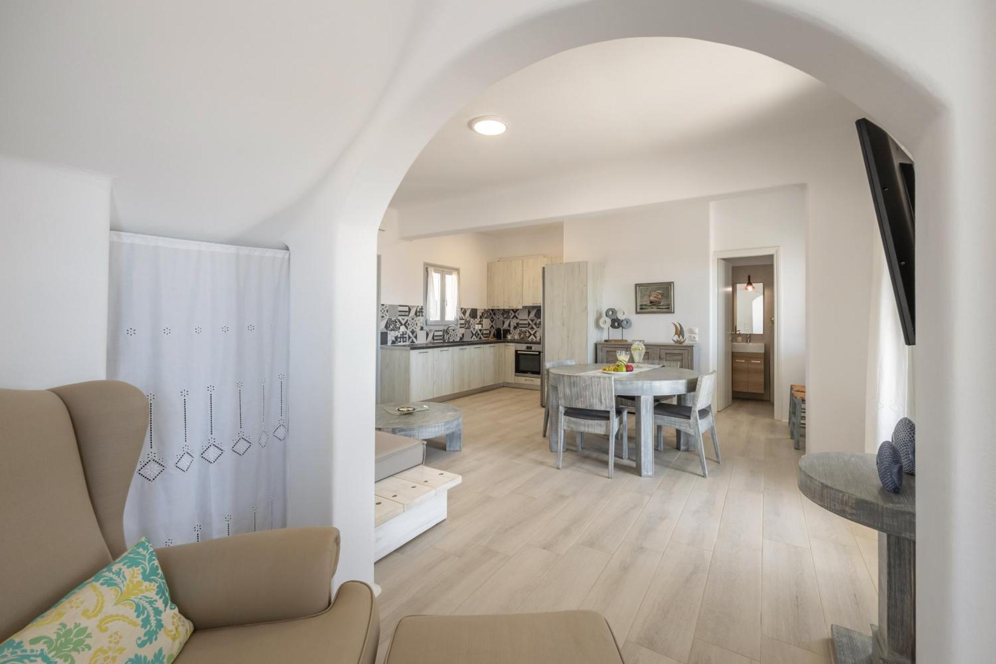 Paros Melodia Apartments Логарас Экстерьер фото