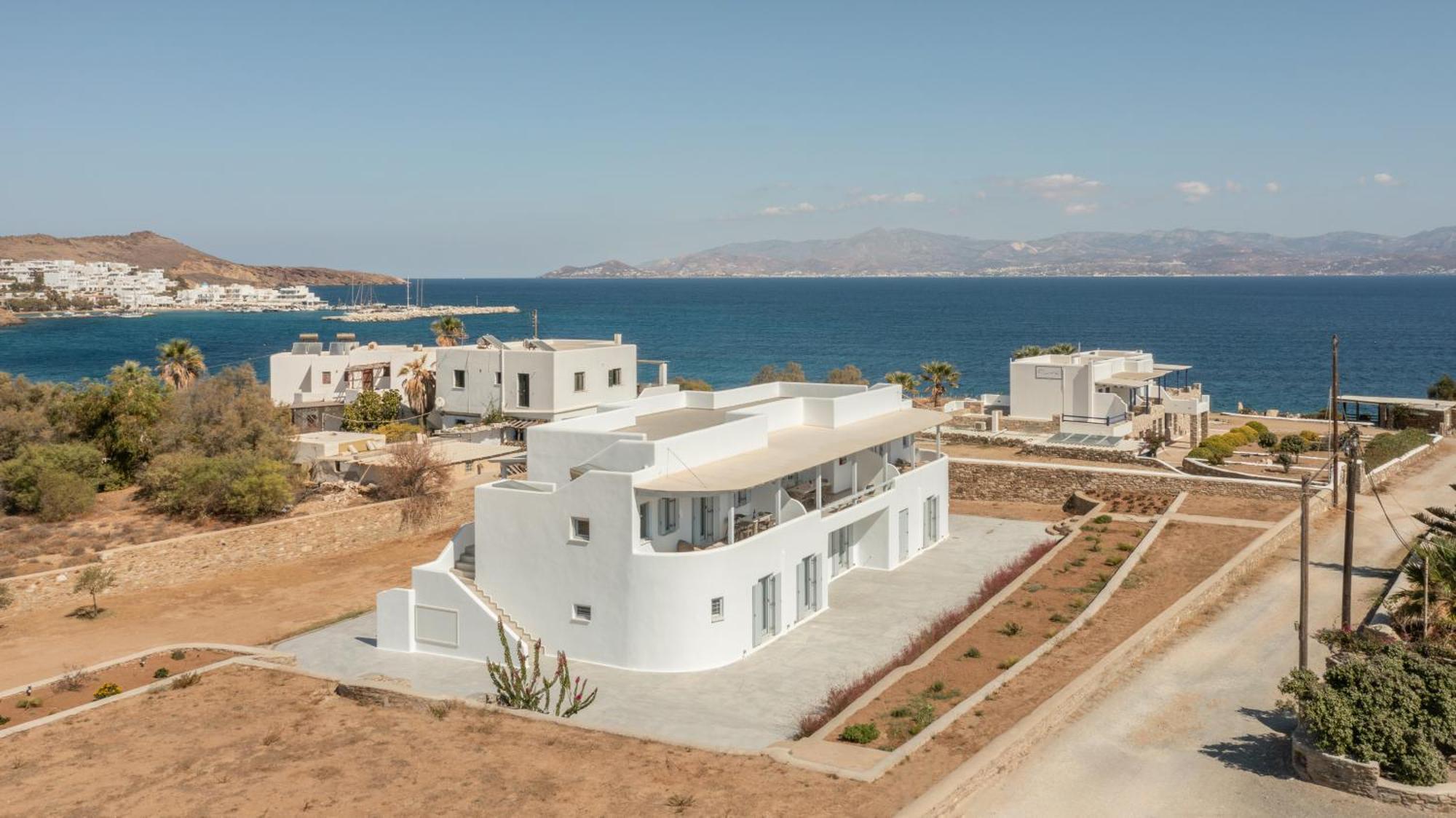 Paros Melodia Apartments Логарас Экстерьер фото