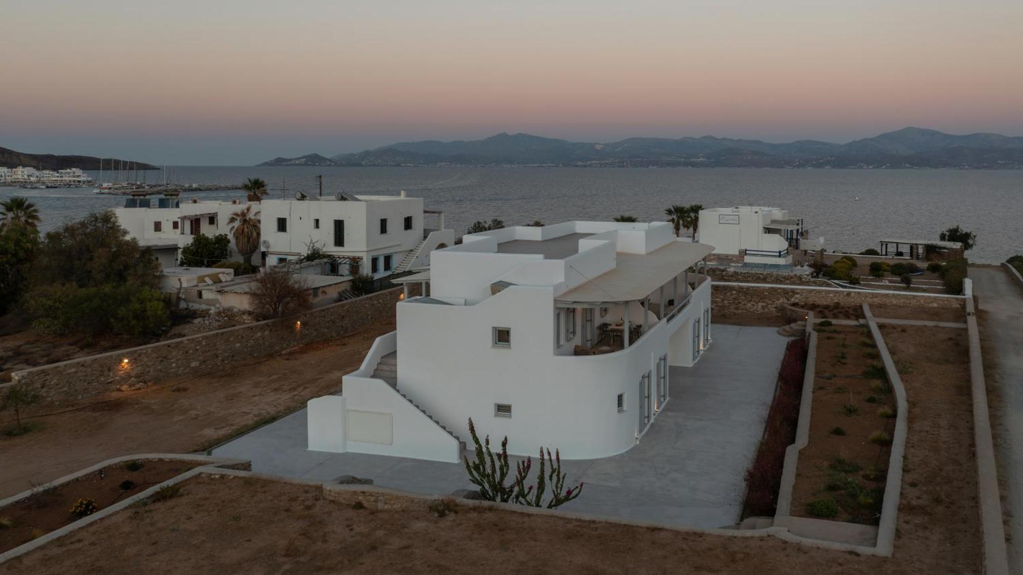 Paros Melodia Apartments Логарас Экстерьер фото