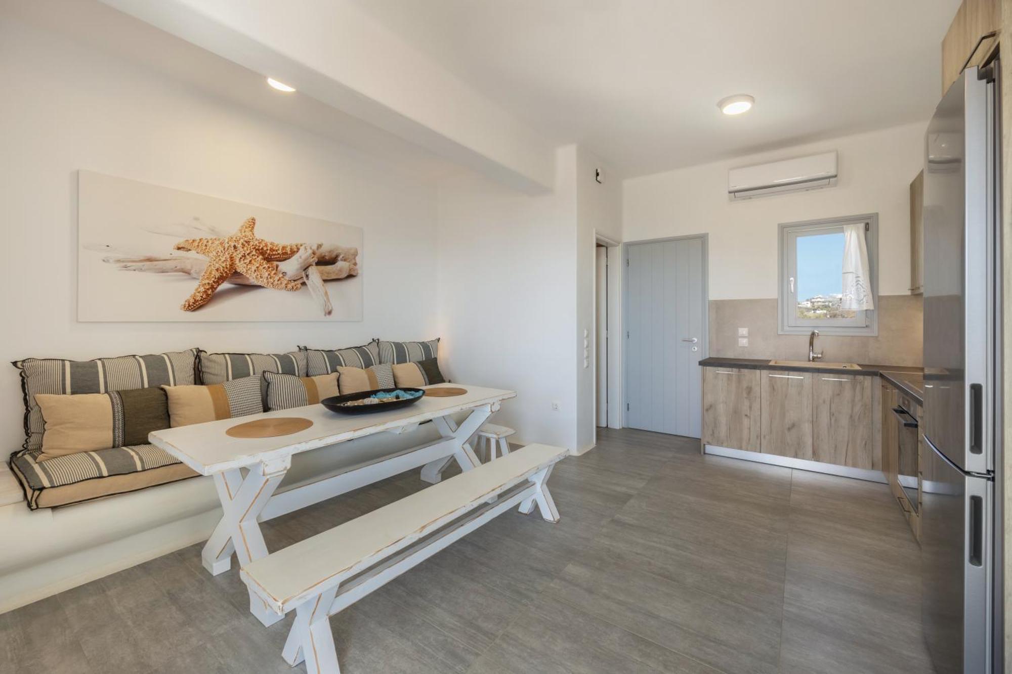 Paros Melodia Apartments Логарас Экстерьер фото